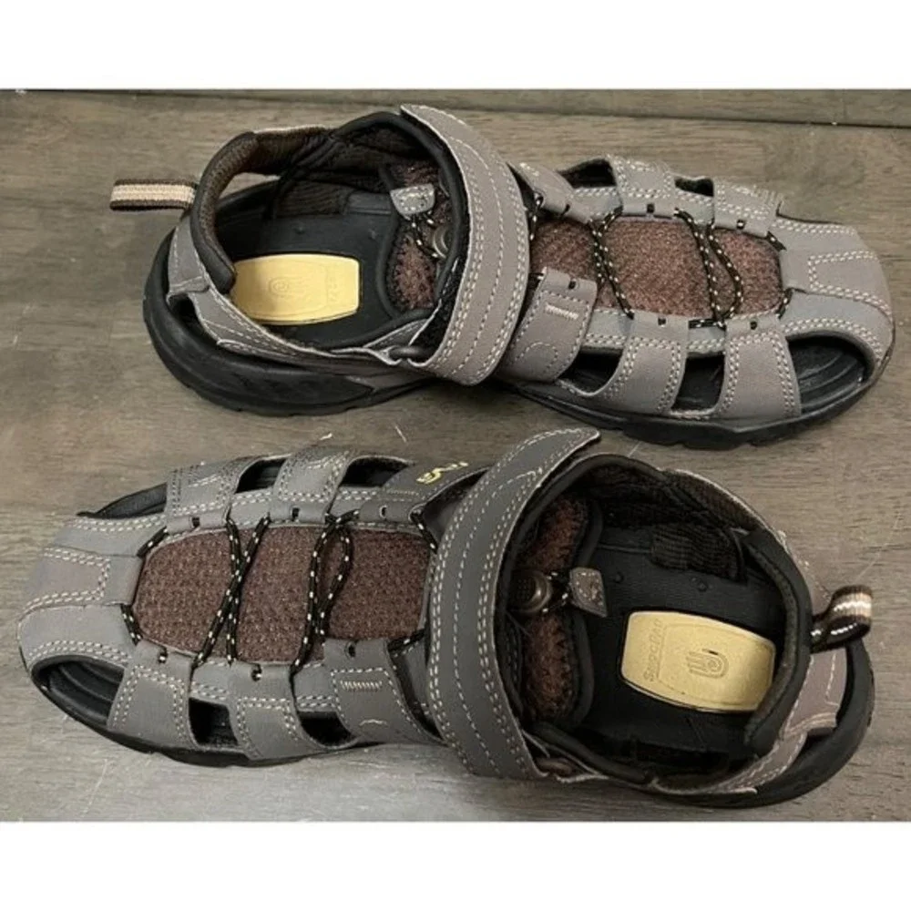 Teva Forebay Outdoor Sandal Men's Size 8 Excellent Condition Gray/Brown